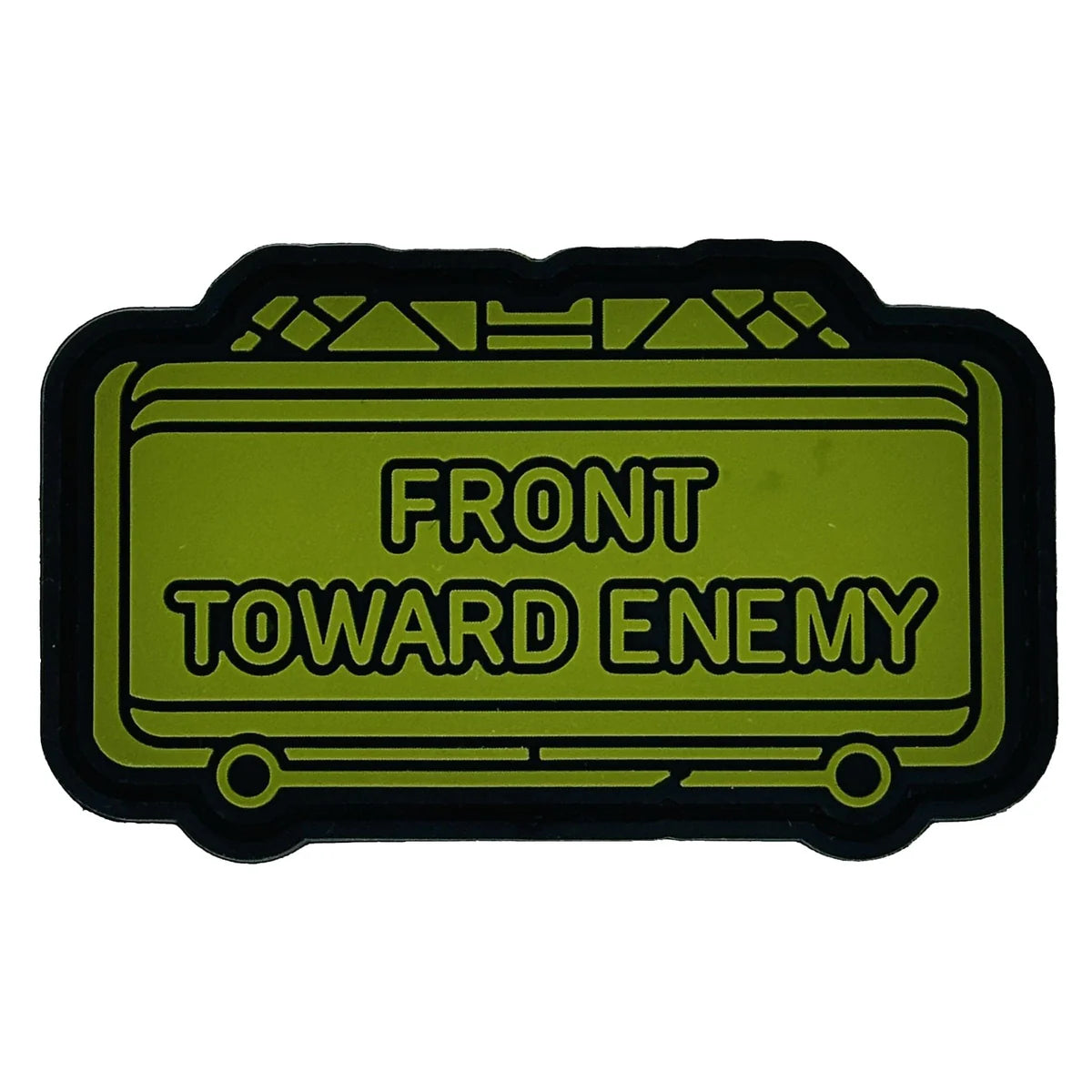 TACTICAL GEAR JUNKIE: The Clacker Claymore Mine 3 Inch PVC Patch