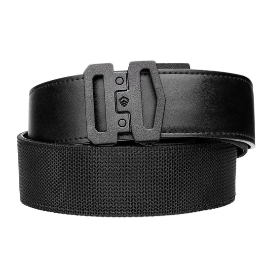 KORE ESSENTIALS: G1 EP BLACK TACTICAL BELT COMPLETE KIT, 1.75-Inch (24"-54")