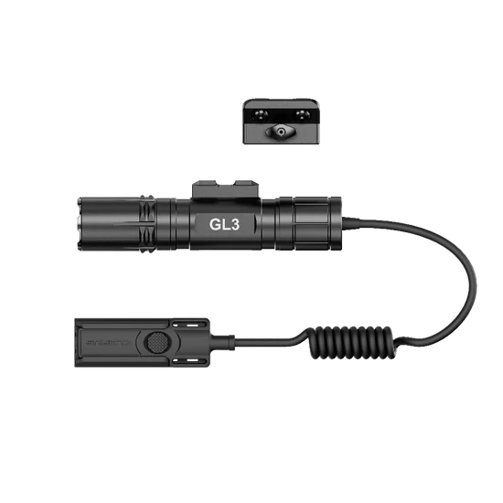 KLARUS: GL3 Quick-Detach Tactical Extreme Output Tactical Flashlight, 2100 Lumens