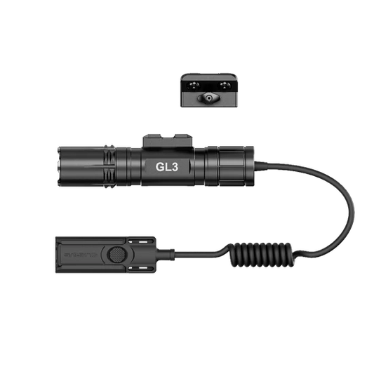 KLARUS: GL3 Quick-Detach Tactical Extreme Output Tactical Flashlight, 2100 Lumens