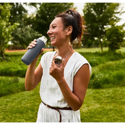 BLACK+BLUM: Glass Water Bottle 600ml