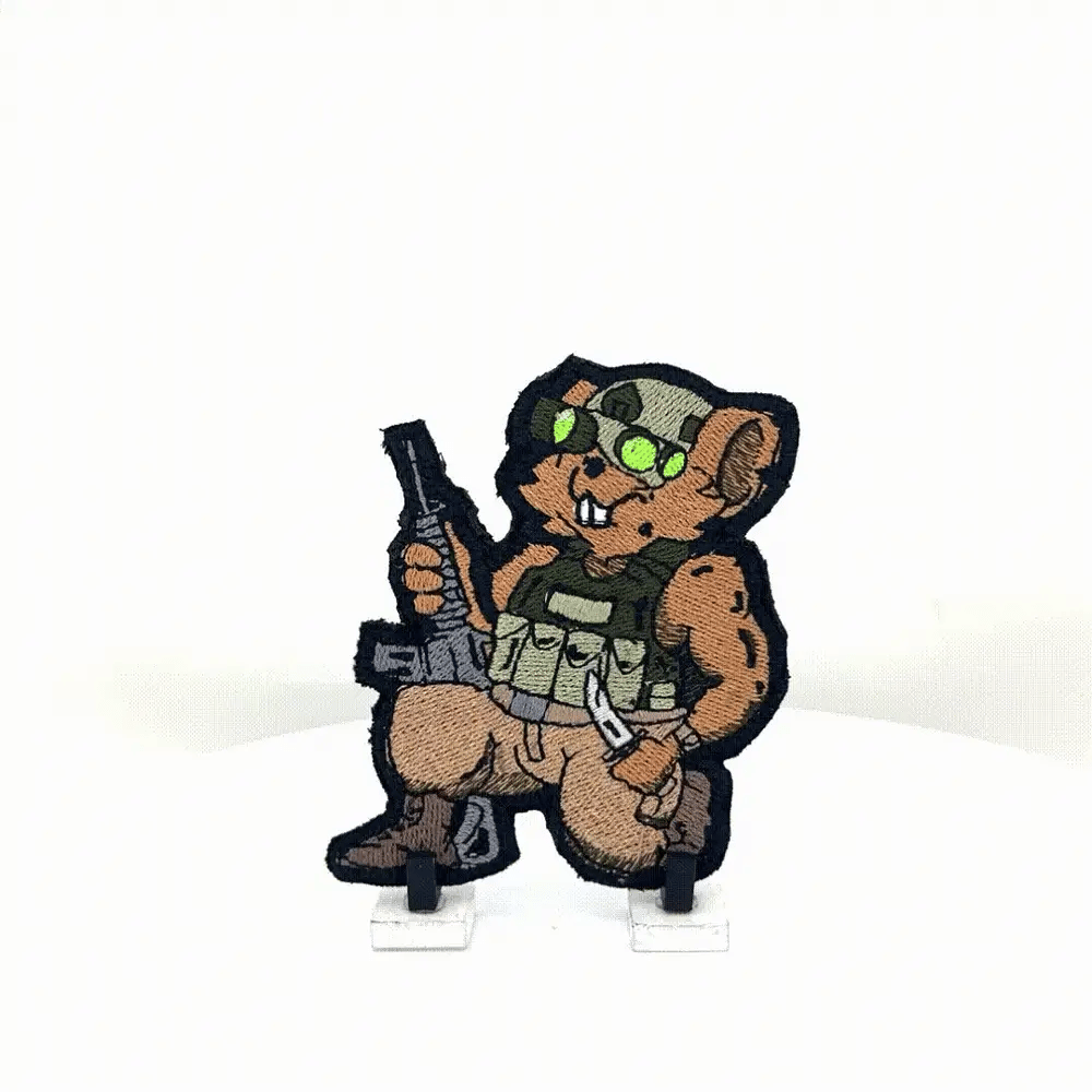 TACTICAL GEAR JUNKIE: Tactical Groundhog 3.25 Inch Patch