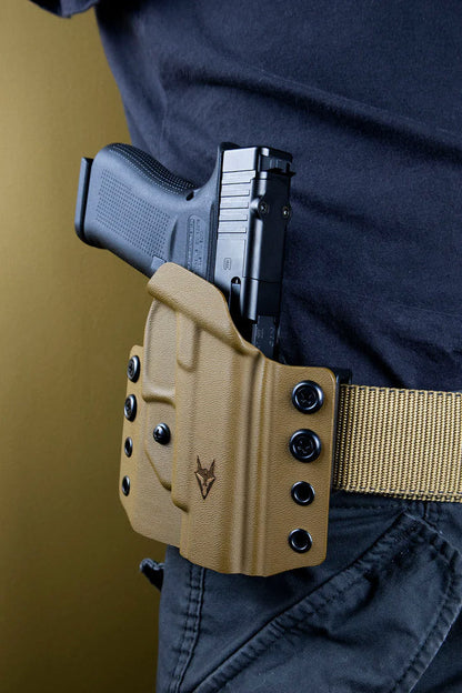 GREY FOX STRATEGIC: Gryphon-OWB Holster For S&W 5946 (Universal Belt Loops)