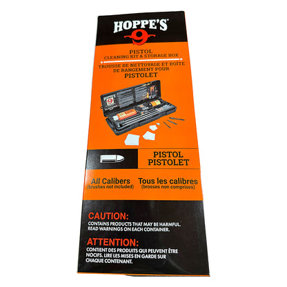 HOPPE'S: Pistol & Rifle Cleaning Kit & Storage Box