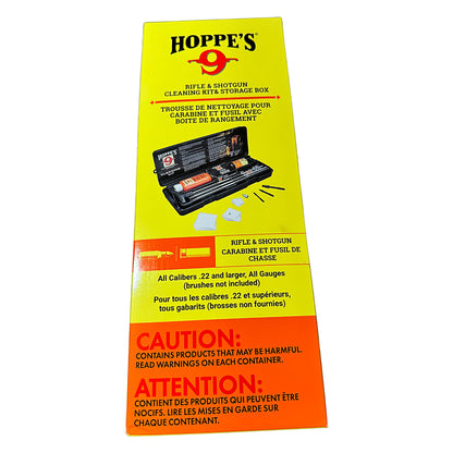 HOPPE'S: Pistol & Rifle Cleaning Kit & Storage Box