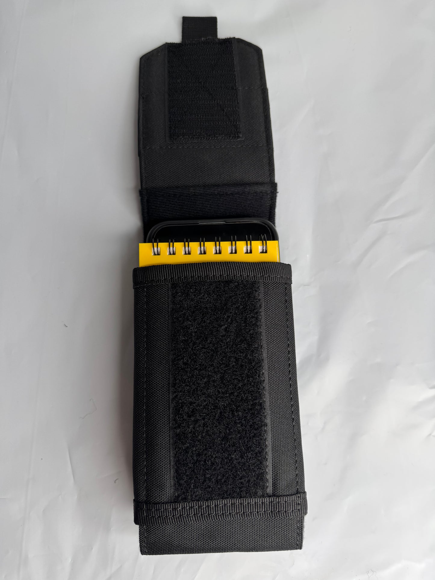 DOUBLE CELL PHONE POUCH (BLACK)