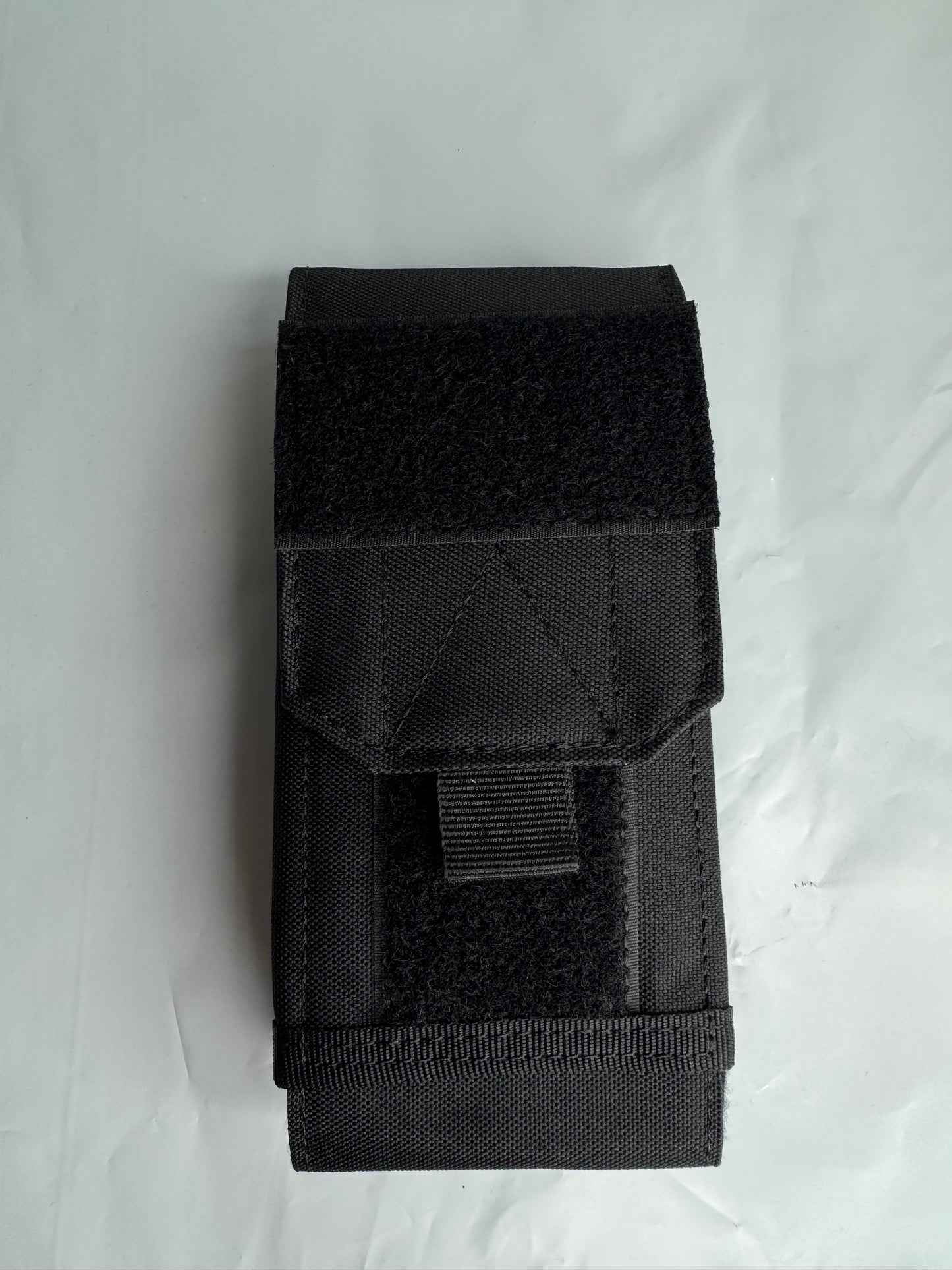 DOUBLE CELL PHONE POUCH (BLACK)