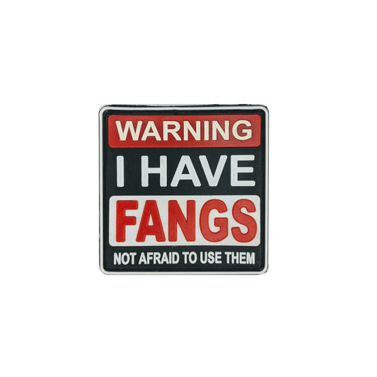 TIC Patch: WARNING FANGS