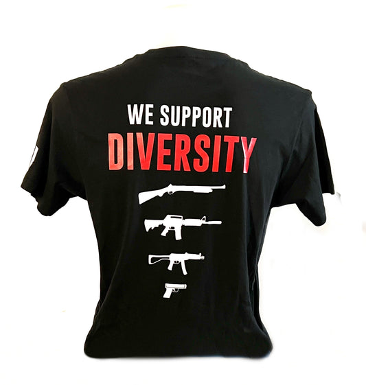 416 TACTICAL: We Support Diversity T-Shirt