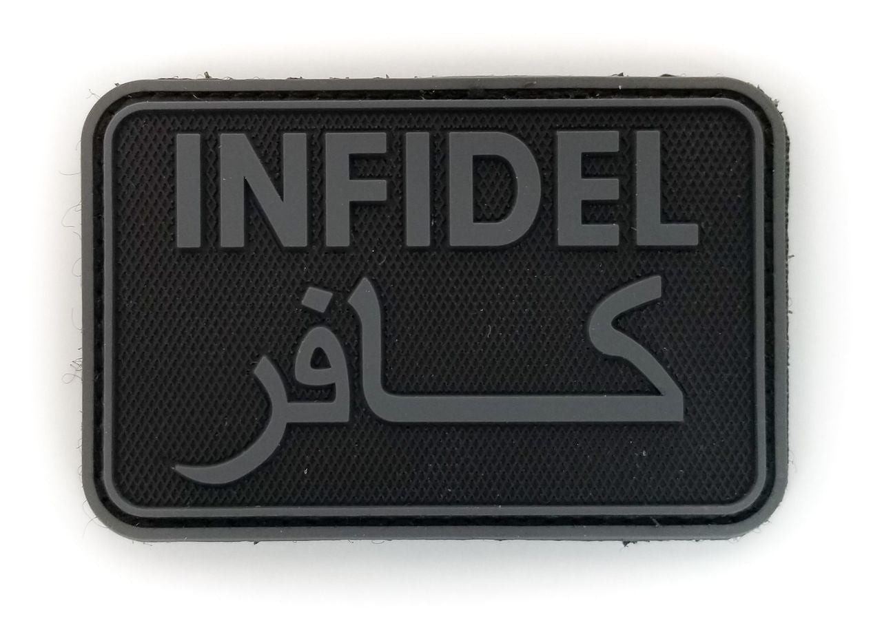 TACTICAL INNOVATIONS: Infidel Unbeliever, PVC Morale Patch