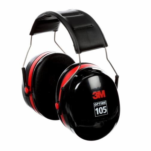 3M: Peltor™ Optime™ 105 Earmuffs, H10A, over-the-head