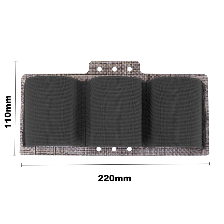 WARRIOR ASSAULT SYSTEMS: T1 Tegris Triple Elastic 5.56mm Mag Pouch