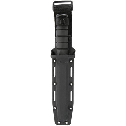 KA-BAR: Full Size KA-BAR Serrated Knife, Black