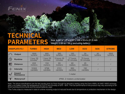 FENIX: LD30 Ultra-Compact Outdoor Flashlight with High Output