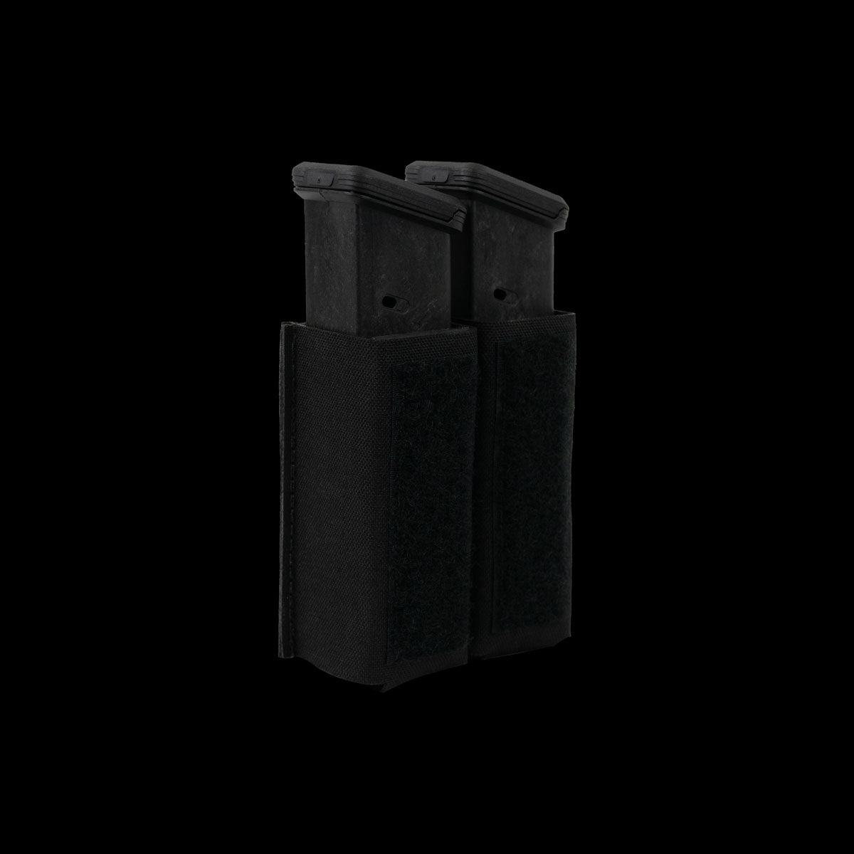 LORICA EQUIPMENT: Double Pistol Mag Pouch MK2 W, Velcro Flap and Molle Straps