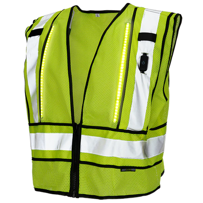 FLYING  CROSS: Lite Vest Hi Vis, Yellow