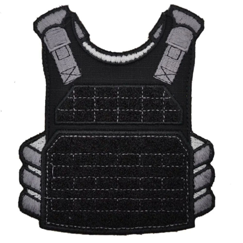 TACTICAL GEAR JUNKIE: Mini Morale Plate Carrier Patch Panel