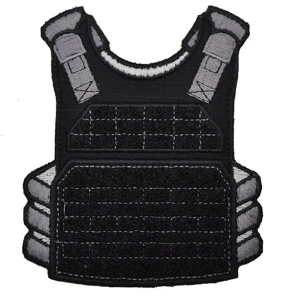 TACTICAL GEAR JUNKIE: Mini Morale Plate Carrier Patch Panel
