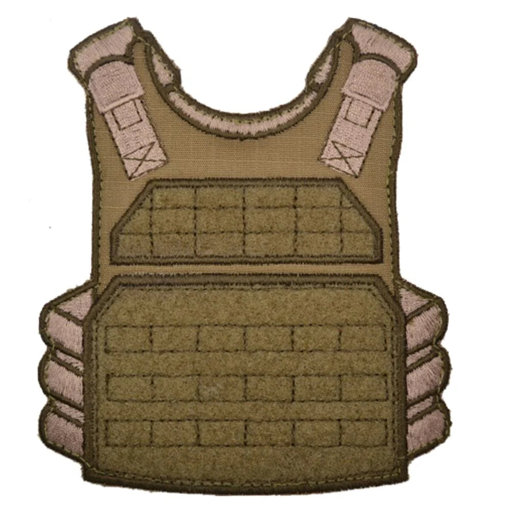 TACTICAL GEAR JUNKIE: Mini Morale Plate Carrier Patch Panel