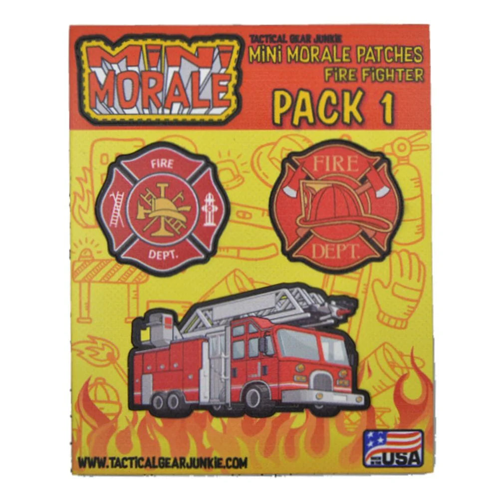 TACTICAL GEAR JUNKIE: Mini Morale Patch Packs