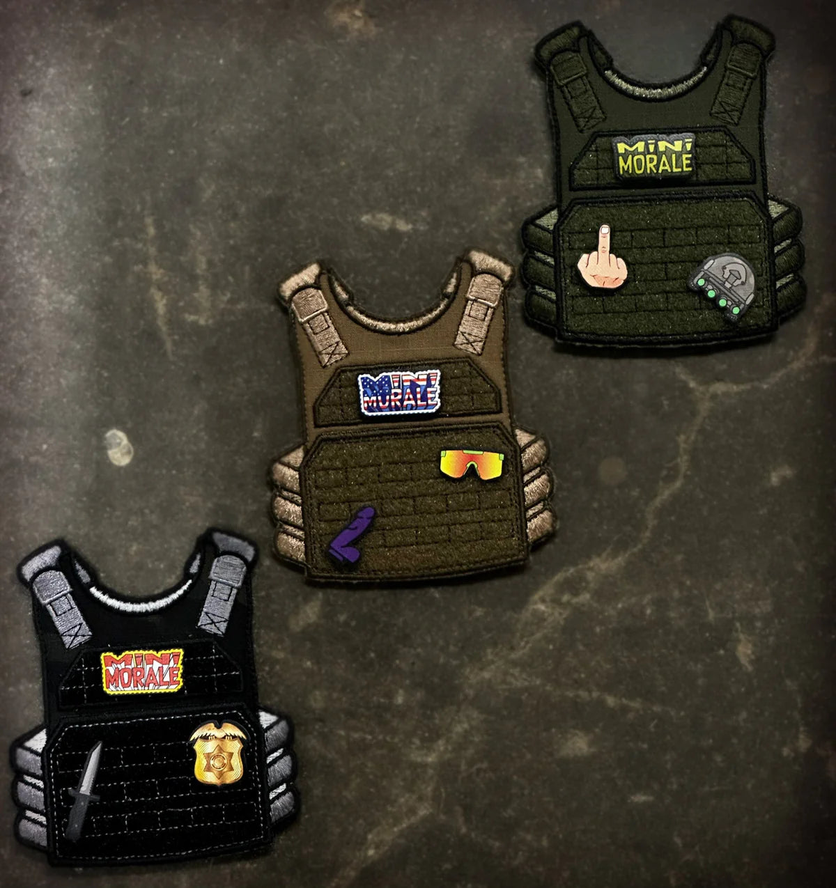 TACTICAL GEAR JUNKIE: Mini Morale Plate Carrier Patch Panel