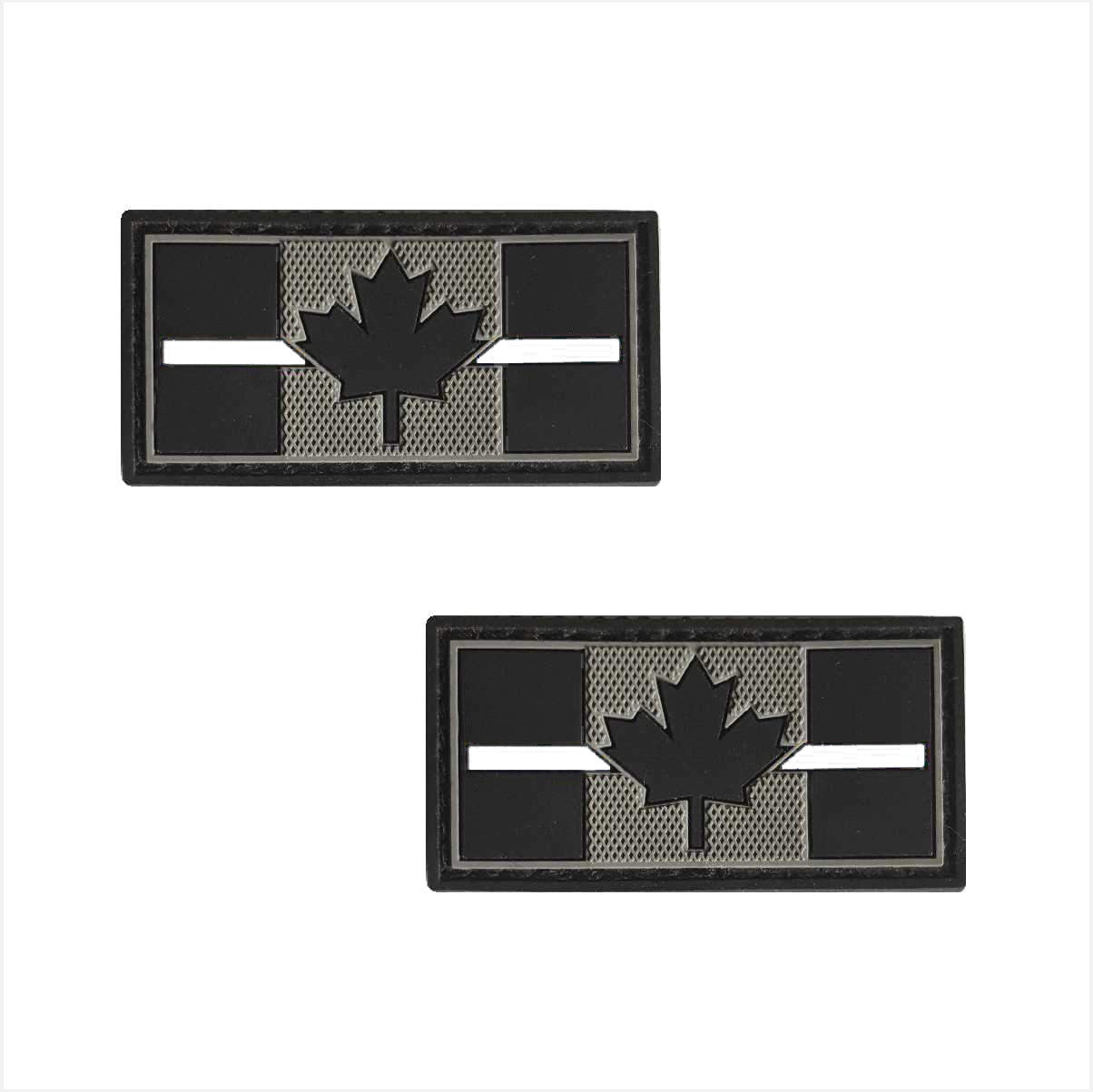 TIC Patch - THIN WHITE LINE FLAG 1X2
