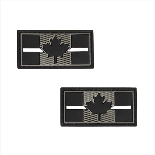TIC Patch - THIN WHITE LINE FLAG 1X2