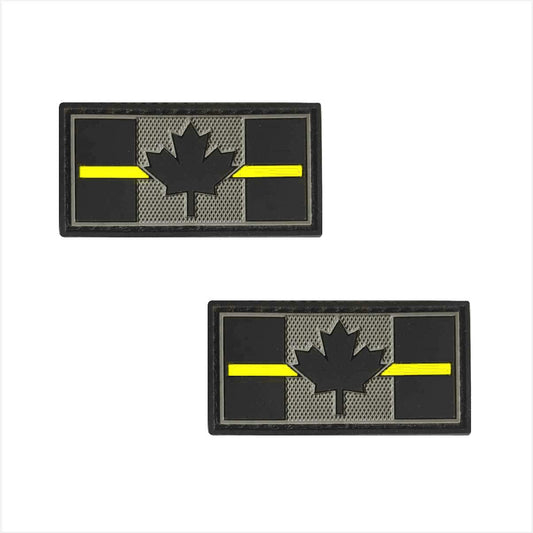 TIC Patch - THIN YELLOW  LINE FLAG 1X2