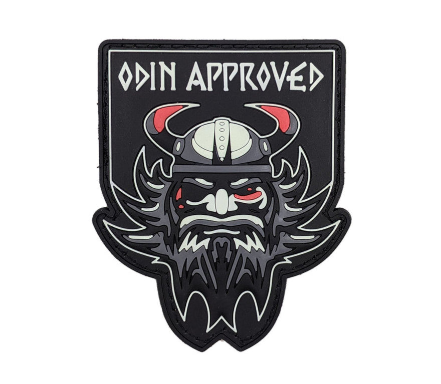 TACTICAL INNOVATIONS: Odin Approved, PVC Morale Patch, Glow-in-the-Dark