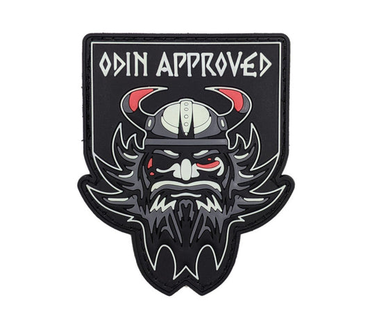 TACTICAL INNOVATIONS: Odin Approved, PVC Morale Patch, Glow-in-the-Dark
