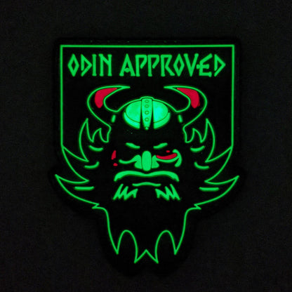 TACTICAL INNOVATIONS: Odin Approved, PVC Morale Patch, Glow-in-the-Dark