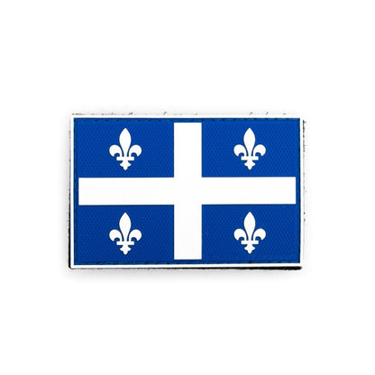 Écusson TIC - DRAPEAU DU QUÉBEC 2X4