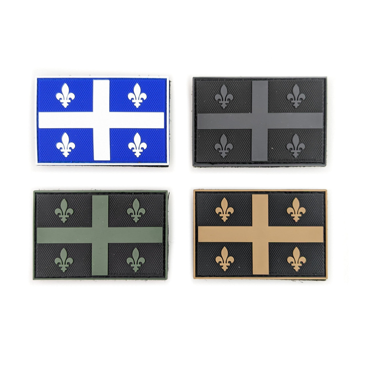 TACTICAL INNOVATIONS: Quebec Provincial Flag PVC Patch