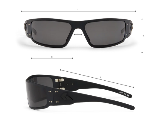 GATORZ: Magnum, MILSPEC Ballistic Photochromic, Anti-Fog, ANSI Z87.1, Black