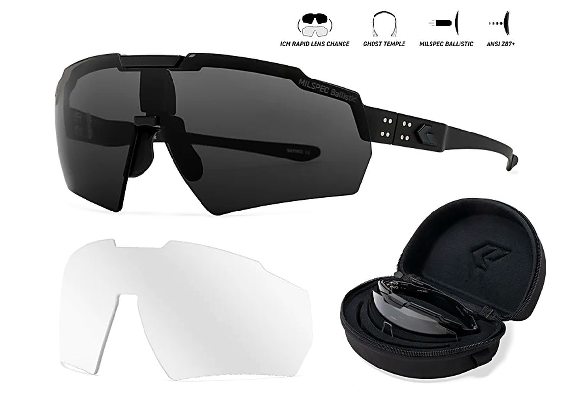 GATORZ: Blastshield Smoke & Clear Bundle Eyewear