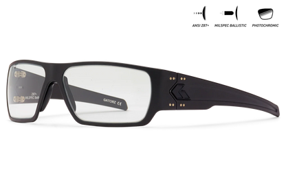 GATORZ: Specter Milspec Ballistic Glasses w/Photochromic Lenses/Anti-Fog