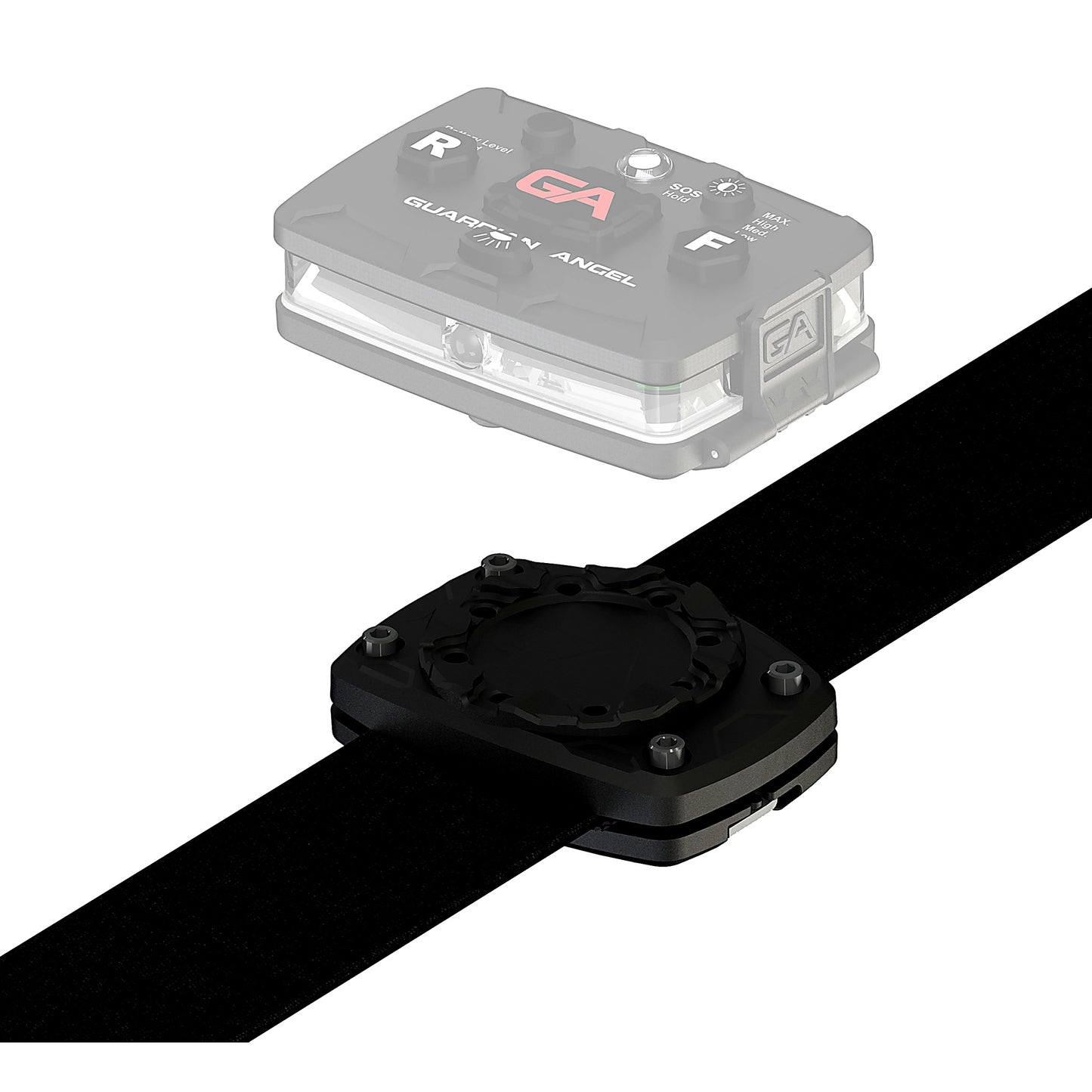 GUARDIAN ANGEL: Clamp On Strap Magnetic Mount