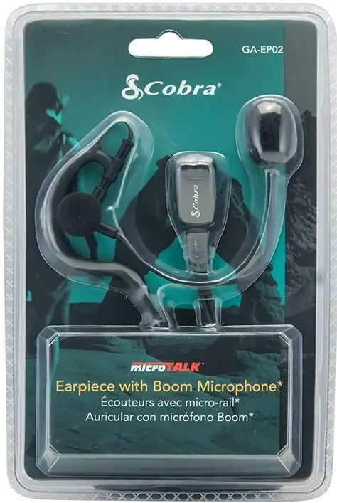 COBRA: Earpiece With Boom Microphone