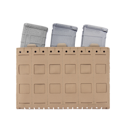 WARRIOR ASSAULT: Laser Cut Kangaroo Pouch With Triple 5.56mm Insert