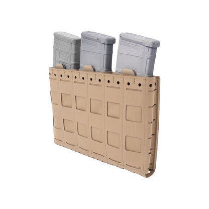 WARRIOR ASSAULT: Laser Cut Kangaroo Pouch With Triple 5.56mm Insert