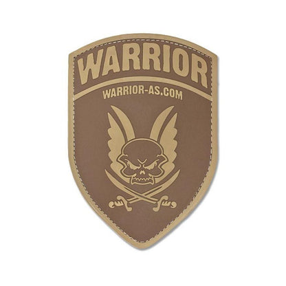 WARRIOR ASSAULT: rubber Logo Shield Patch
