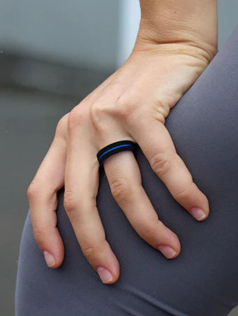 QALO: Standard Women's / Men's Folds of Honour Police Strata Ring