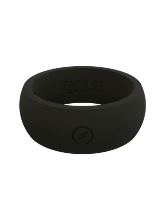 QALO: Men's Tungsten Satin Silicone Ring