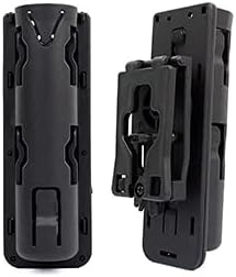 Degrees Rotation Gas Baton Holder Pouch Expandable Plastic Swivelling Baton Case Telescopic Holster