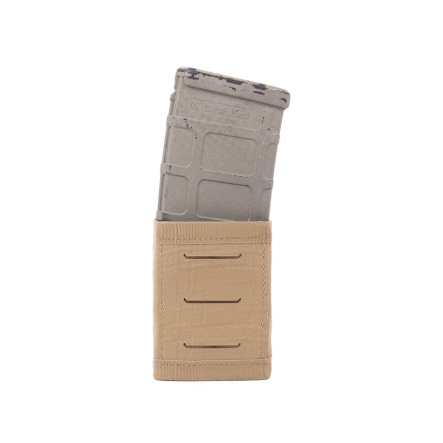 WARRIOR ASSAULT SYSTEMS: Laser Cut Single Snap Mag Pouch 5.56mm Short