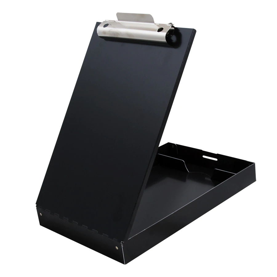 SAUNDERS: Redi-Rite Recycled Aluminum Storage Clipboard, Letter Size, Black