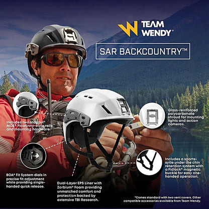 TEAM WENDY: Backcountry™ Search and Rescue Helmet