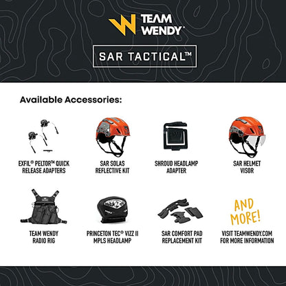 TEAM WENDY: Tactical™ Search and Rescue Helmet