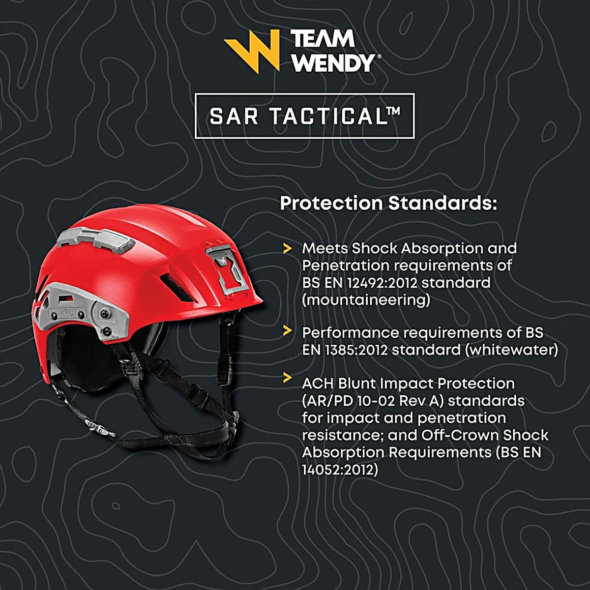 TEAM WENDY: Tactical™ Search and Rescue Helmet