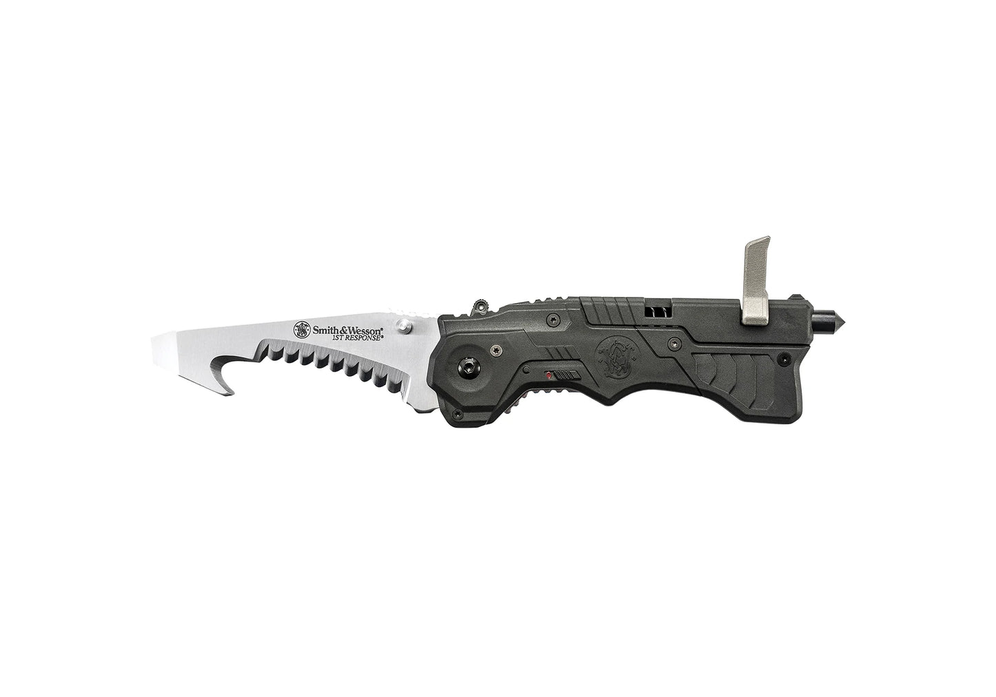 SMITH & WESSON: First Response Assisted Knife Belt Cutter Glass Breaker